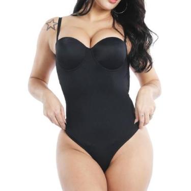 Imagem de Body Cinta Modelador Compressão Redutora Fio Dental R50 - Fanáticos Po