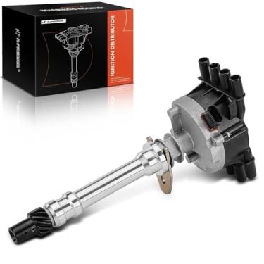 Imagem de A-Premium Distribuidor de ignição com tampa e rotor - compatível com veículos Cadillac, Chevy, GMC e Isuzu - 5.0L/5.8L V8 - Esaclade, C/K Pickup, Express, Savana, P30, Tahoe, Yukon, NPR - 1996-2002
