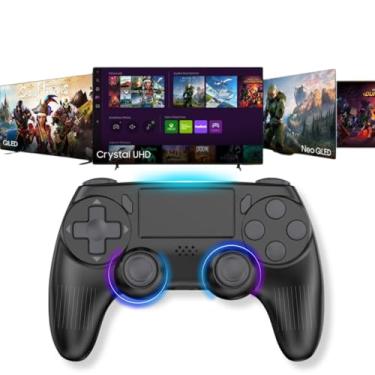 Imagem de Controle Compatível Com TV Samsung Cu8000 Cu7700 Au7700 Bu7700 Bu8000 Gaming Hub Game Pass Geforce Now 3 Em 1 Crystal UHD 4K Qled LG TCL Phillips Android Google TV Tyzen