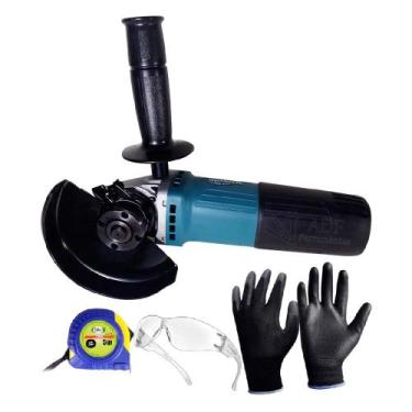 Imagem de Esmerilhadeira 4.1/2 570w 220v M0901b - Makita + Acessorios Kit 1, 220