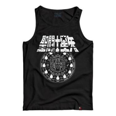 Imagem de Camiseta Regata Cavaleiros Do Zodíaco Saint Seiya Anime Nerd - KING OF