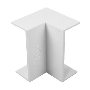 Imagem de Acabamento para Canaleta Cotovelo Interno 50x20mm Branco Ilumi - 62021