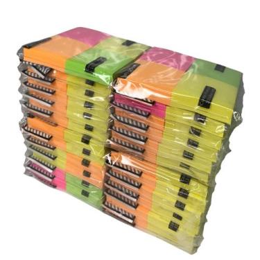 Imagem de Kit Bloco De Notas Autoadesivo Stickynote 4 Cores 9600 Folhas Venda e 