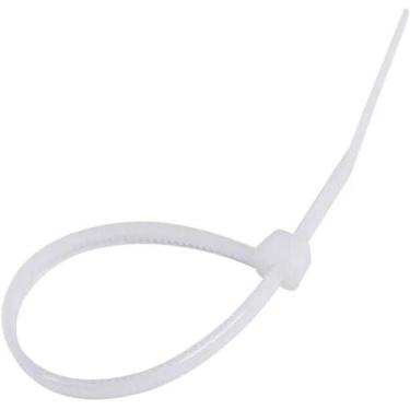 Imagem de Abraçadeira de Nylon 140 x 2,5 Branca com 1000 Peças - Fertak