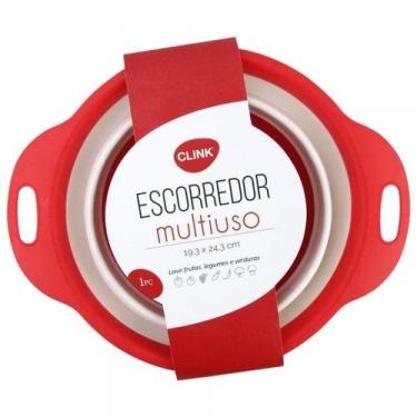 Imagem de Escorredor Multiuso Alimentos Retrátil De Silicone - Clink