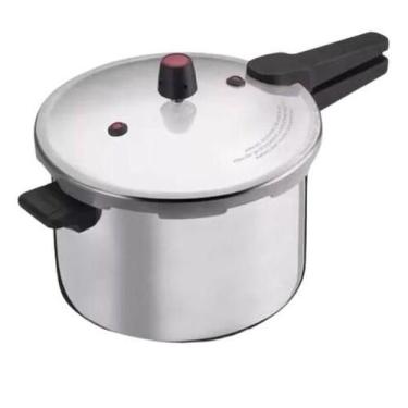 Imagem de Panela de Pressão de Alumínio Polido 7 Litros - Nacional