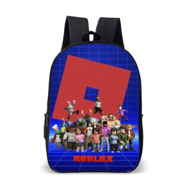 Imagem de Mochila Escolar Avulsa Infantil do Roblox Menino e Menina  - Use Thuco