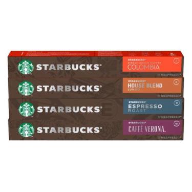 Imagem de Café Cápsula Alumínio Starbucks Nespresso 40 Cápsulas