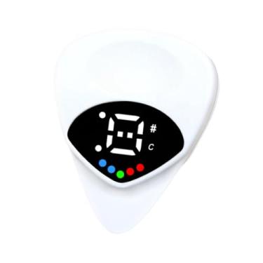 Imagem de Dynwave Afinador de guitarra digital eletrônico de alta precisão com display lcd para guitarra e outros instrumentos de cordas baixo