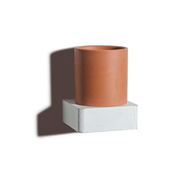 Imagem de Freezing point Pequena prateleira flutuante, mini prateleiras de parede para cozinha, quarto, sala de estar, banheiro, decoração de parede, exibição de plantas, colecionáveis, canto, decorativo,