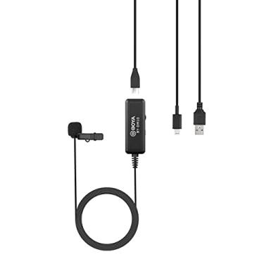 Imagem de Microfone de Lapela p/celular iOS e entrada USB Boya - BY-DM10