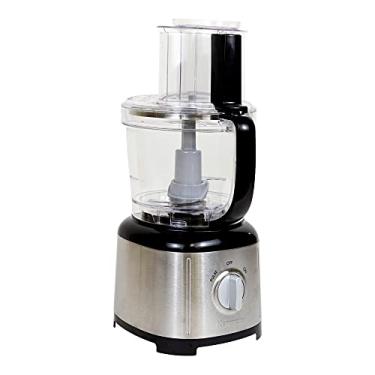 Imagem de Processador de alimentos Kenmore com 11 xícaras – Cortador de salada de legumes e frutas, multifuncional, 500 W, picador, picador, purê, ralador, lâminas, triturador, utensílios de cozinha compactos