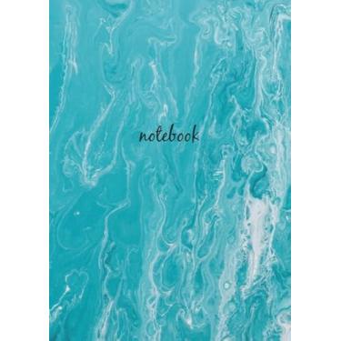 Imagem de Dot Grid Journal - Quaderno Puntinato: A4 Dotted Notebook For Bullet Journaling, Lettering, Sketching Notes | Taccuino Con Pagine Puntinate | 100+ Pages | Soft Cover Marmo Blu