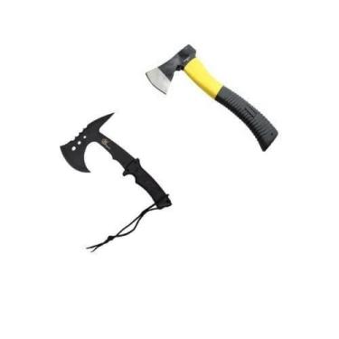 Imagem de Machadinha Viking+ Cabo Fibra Emborrachado 600g - Sq Comercio E Distri