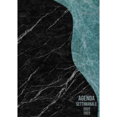 Imagem de Agenda settimanale 2022 2023: Organizza la tua vita con questo Planner italiano 12 mesi da agosto 2022 a luglio 2023, Organizer con pianificazione ... agenda del docente, insegnante