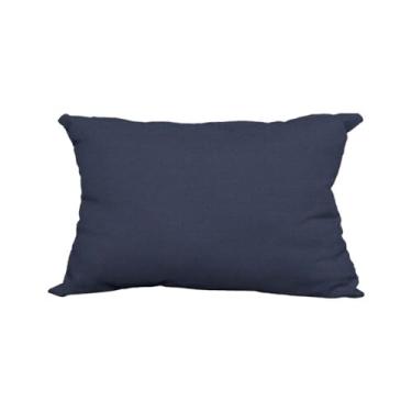 Imagem de Kit 2 Capa Almofada Marinho 70x60 Impermeável Acquablock Área Externa Luxo Com Zíper Premium