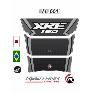 Imagem de Adesivo Protetor De Tanque Moto XRE 190 Standard H661 - Resitank