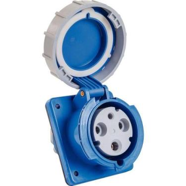 Imagem de Tomada Embutir Industrial 2p+t 63a 220-250vca 6h Tramontina