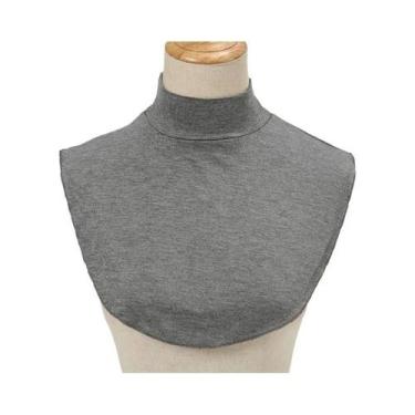 Imagem de Camisa Feminina de Inverno - Gola Alta Destaque, Manga Longa e Elástic