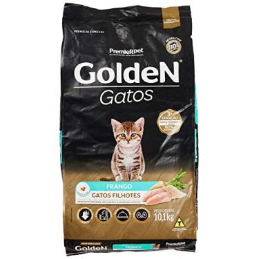 Imagem de Ração Golden Gatos Filhotes Sabor Frango - 10,1kg Premier Pet Filhotes