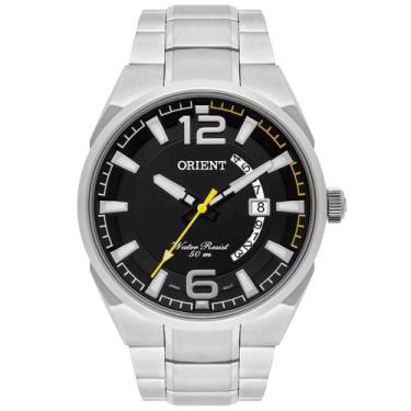 Imagem de Relógio Orient Prata Sport Masculino Grande Mbss1336 P2sx 