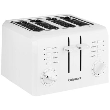 Imagem de Torradeira, com 4 fatias, 900W, branca, 110v, CUISINART CPT 142P1, Branco