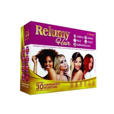 Imagem de Relumy Hair Pele, Cabelos e Unhas - 30 CPDs - IDNLABS, Sem Sabor