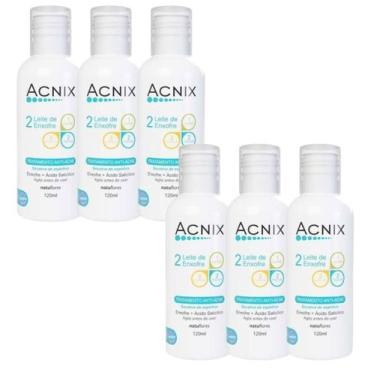 Imagem de SECANTE DE ESPINHAS  ANTI ACNE ACNIX 120ml NATUFLORES 6un