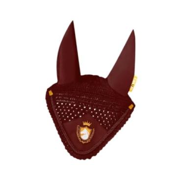 Imagem de simhoa Máscara de máscara equestres da máscara de máscara de cavalo de orelha e equipamento e equipamento respirável e prático e confortável máscara de capa