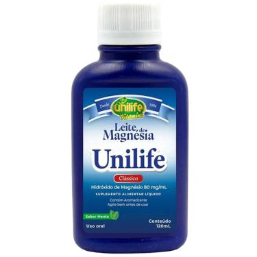 Imagem de Leite de Magnésia Sabor Menta 120ml Unilife