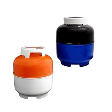 Imagem de Cofrinho Botijão Guarda Moedas Notas Cédulas Grande