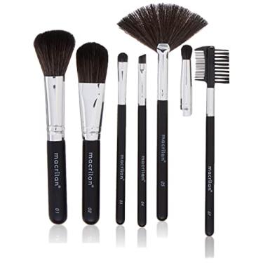 Imagem de Kit com 7 Pincéis Para Maquiagem - Kp9-2A, Macrilan