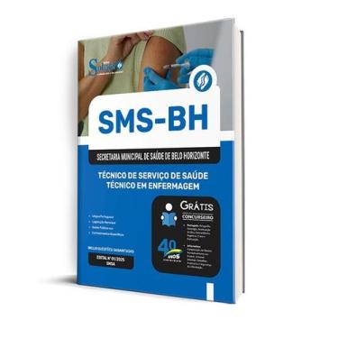 Imagem de Apostila SMS-BH  - Técnico de Serviço de Saúde - Técnico em Enfermagem