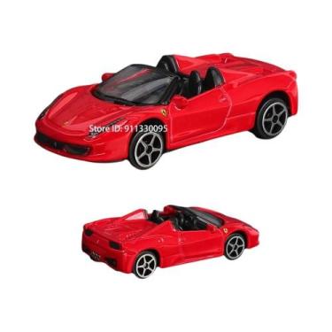 Imagem de Carros em Escala 1:64 Bburago Ferrari - Modelo de Liga Metálica - Pres