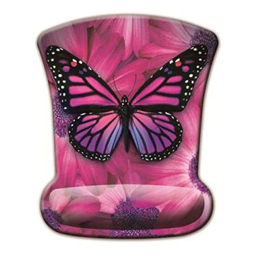 Imagem de Mouse pad com suporte de pulso, mouse pad ergonômico descanso de pulso espuma de memória para jogos mousepads alívio da dor leve antiderrapante almofada de pulso base de borracha para computador casa