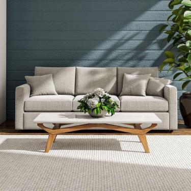 Imagem de Mesa de Centro San Marino Seiva Móveis Champagne/Off White