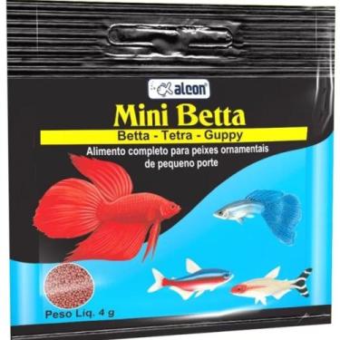 Imagem de Ração para peixes Ornamentais Tetra Mini Betta 4g Alcon Pet