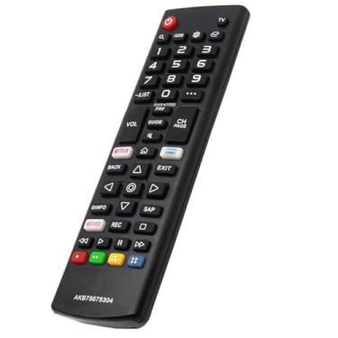 Imagem de GHUST AKB75675304 Substituição de controle remoto para LG Smart TV 32LM570BPUA 32LM620BPUA 43UM6950DUB 43UN6951ZUA 49UM7300PUA 50UN6951ZUF 50UN6955ZUF 50UN7000PUC 5551ZUF UN6951 7UA 55UN6955ZUF