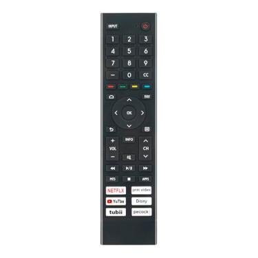 Imagem de AULCMEET ERF3Z80H ERF3J80H Controle remoto universal de substituição adequado para Smart TV Hisense 4K UHD 43A4H 40A4H ‎32A4FH ‎32A4H 75A6G 70A6G 65A6G 60A6G 55A6G 50A6G 43A6G 55U68G 65U68G 5U68G