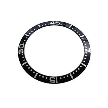 Imagem de Inserções de bisel de alumínio para relógio masculino Longines Hydro Conquest de 41 mm, Preto,