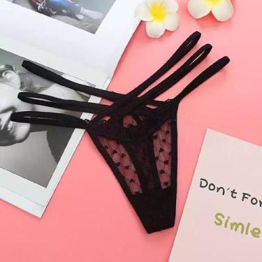 Imagem de Calcinha de Renda, Lady Lingerie ElaShopp, Preto