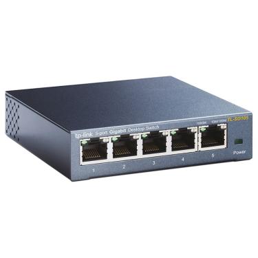 Imagem de Switch 05 Portas Tp-Link Ls105G Gigabit 10/100/1000Mbps