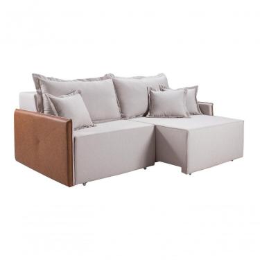 Imagem de Sofá Bali 1,60 3 Lugares Compose Império Estofados Linho Linho Gelo 185/856