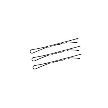 Imagem de Grampos Pretos N5 Bonitta Com 50 Unid, 635bt