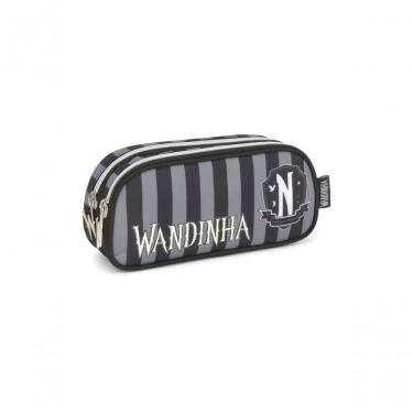 Imagem de Estojo Duplo Wandinha Preto