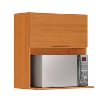 Imagem de Armário Aéreo Para Micro-ondas Itatiaia Ideale Com 1 Porta Cinamomo