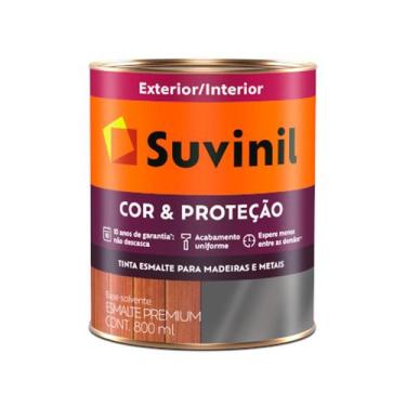 Imagem de Tinta Suvinil Esmalte Proteção Brilhante 0,8L Base C2 - 100393