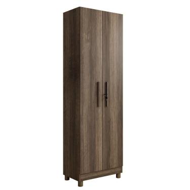 Imagem de Armário Multiuso Sparta 2 Portas Com Chave Benetil Imbuia