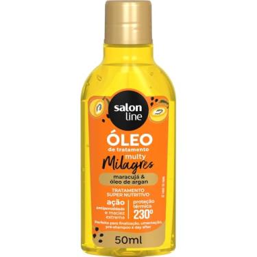 Imagem de Salon Line, Óleo Capilar Reparador, Multy Milagres, Cachos dos Sonhos, Maracujá e Óleo de Argan - Para Todos os Tipos de Cabelos, 50ml