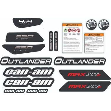Imagem de Kit Adesivos - Outlander Max 650 Xtp Can-am Para Quadriciclo - SPTS